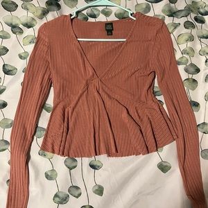 Brand is Wild fable, flowy long sleeve